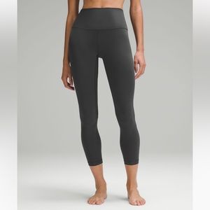 Lululemon women’s Align 25” Graphite Grey Leggings